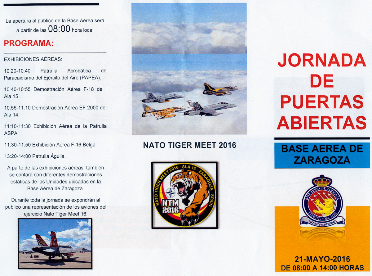 Puertas abiertas Zaragoza